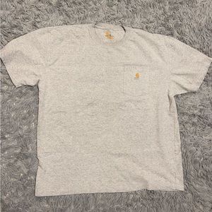 Men’s Carhartt T-Shirt Grey Size XL